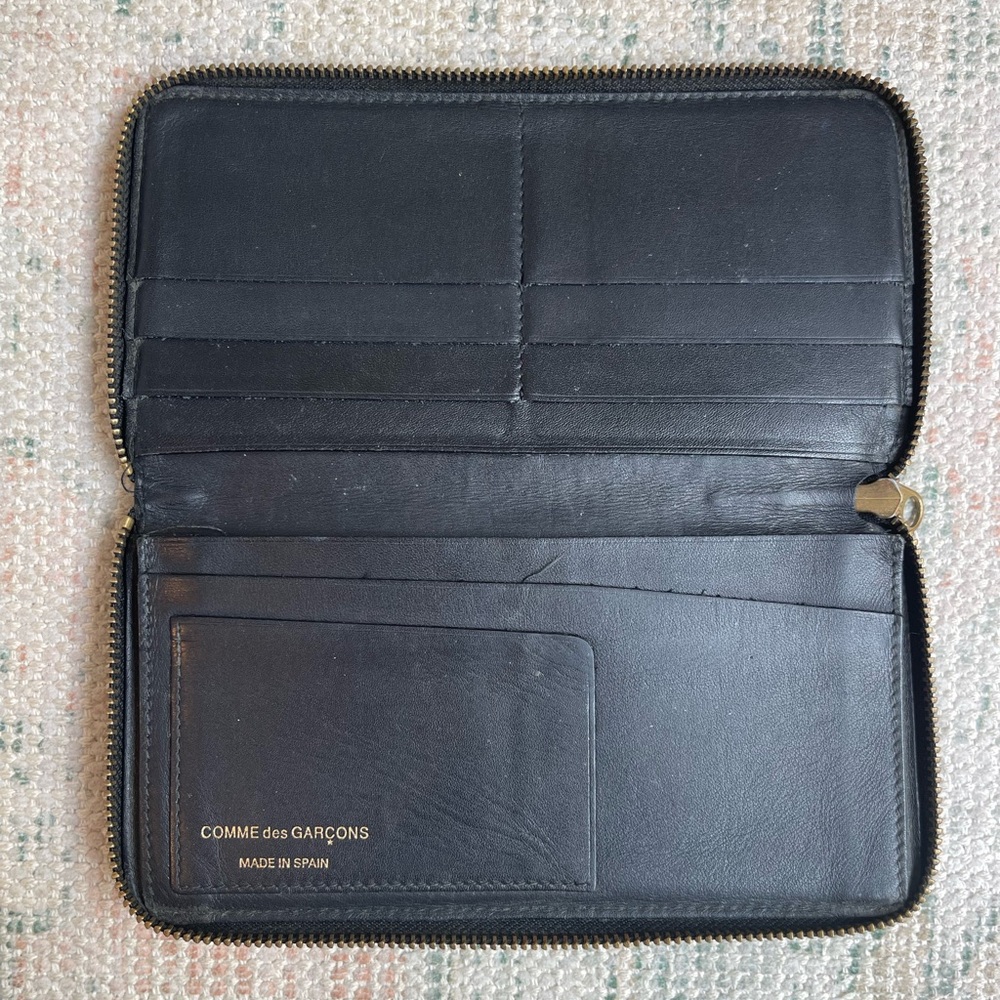SOLD ON DEPOP Comme des Garçons Black Wallet